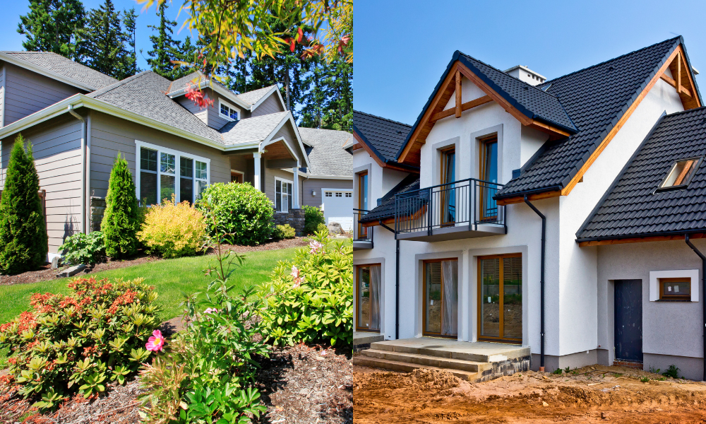 Comparison of new construction and resale homes in Raeford, NC